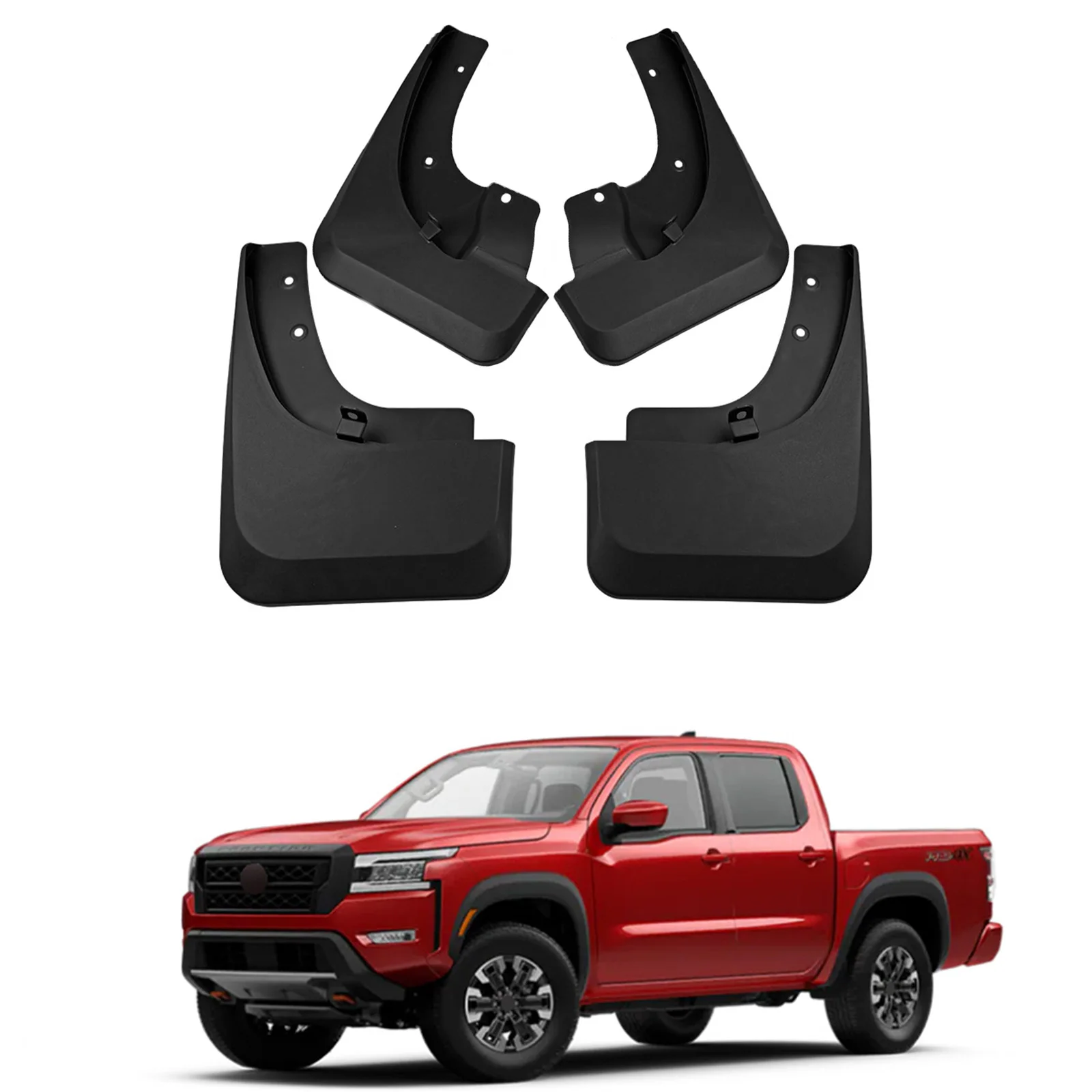 

Car Mud Flaps for Nissan Frontier 2023 Mudguard Splash Guards Fender Front Rear Wheels Mudflaps Accessories Styling