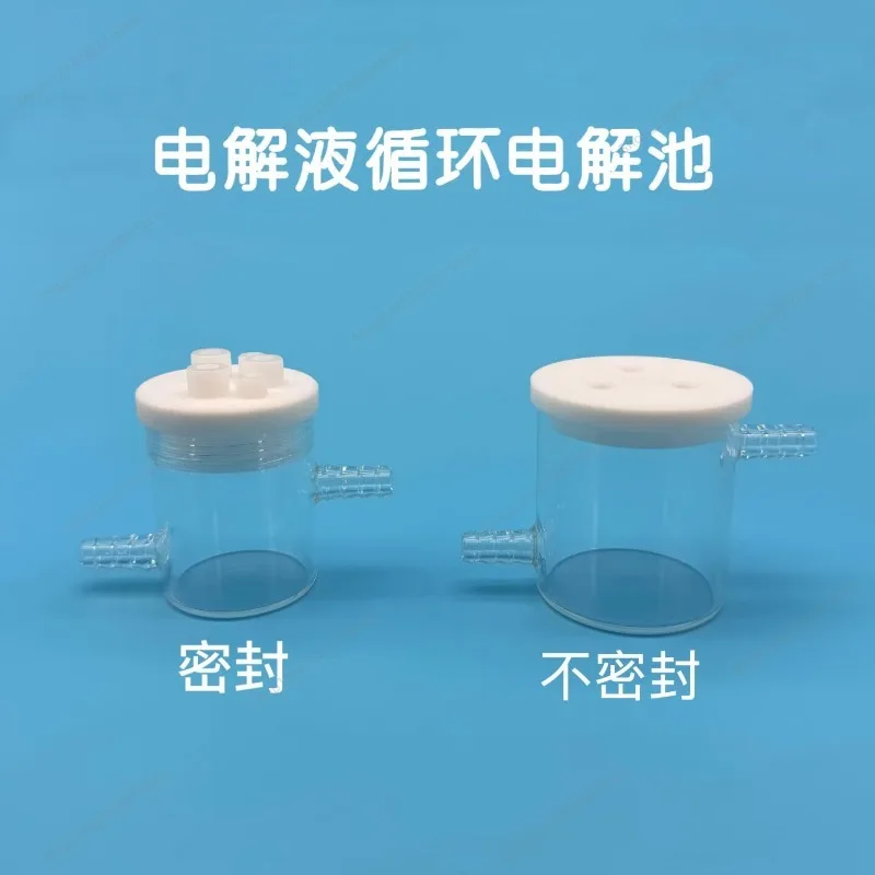 For Live Electrolytic Cycle Unsealed Electrolytic Cell Slot, in And Out Circulation, Electrochemical   Electrode System