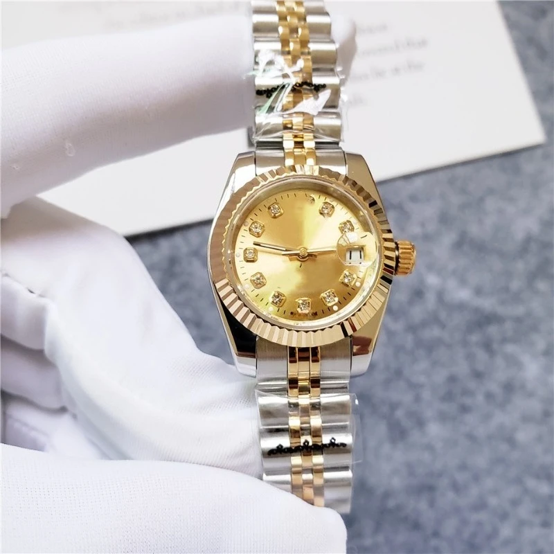 ساعة رجالية أوتوماتيكية فاخرة هيكل عظمي مينا ستانلس ستيل ياقوت كريستال نمط فستان الأعمال للمناسبات الرسمية شحن مجاني