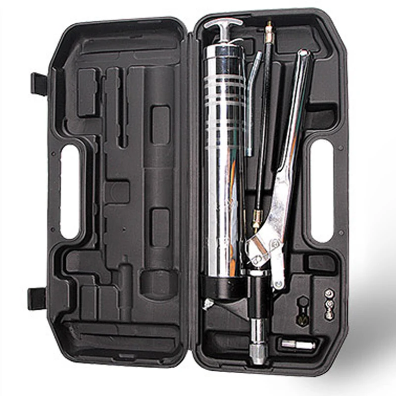 Manual Strengthened Aluminum Alloy  Gun High Pressure Oil Gun 600CC Auto Repair Tip Zipper Grease Gun