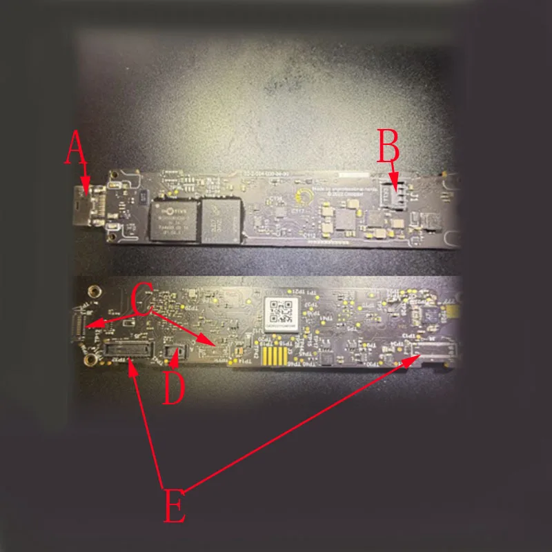 

2-10Pcs Tail Data Interface Plug Usb FPC Connector On Board For Structure Scanner Sensor Mark 2 Pro II 2Pro Occipital 3D Ipad