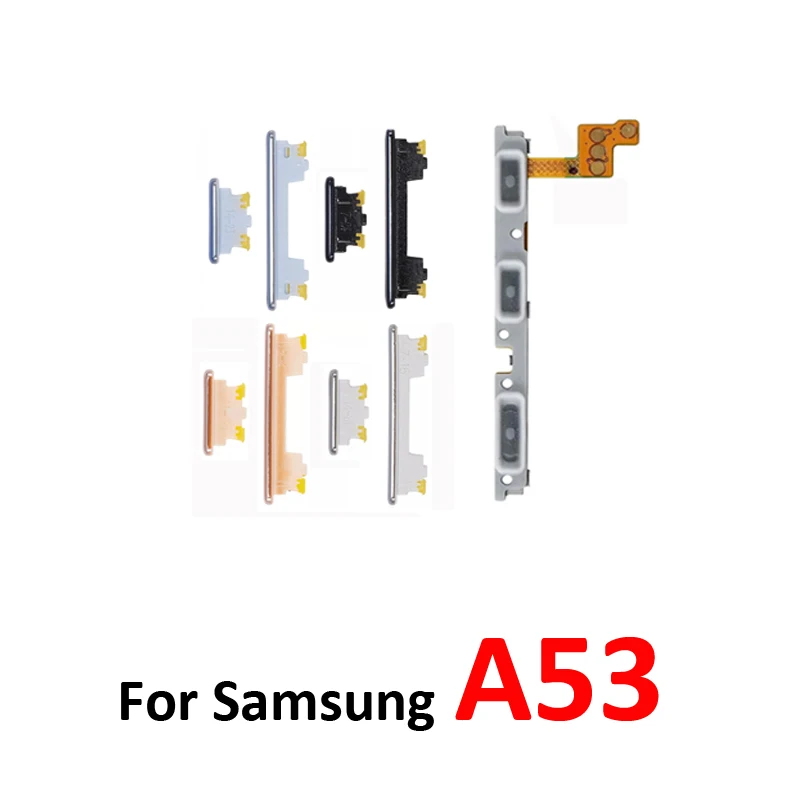 For Samsung Galaxy A53 5G A536 A536B Phone New Power Volume Button On Off Up Down External Key Internal Flex Cable Repair Parts image 5