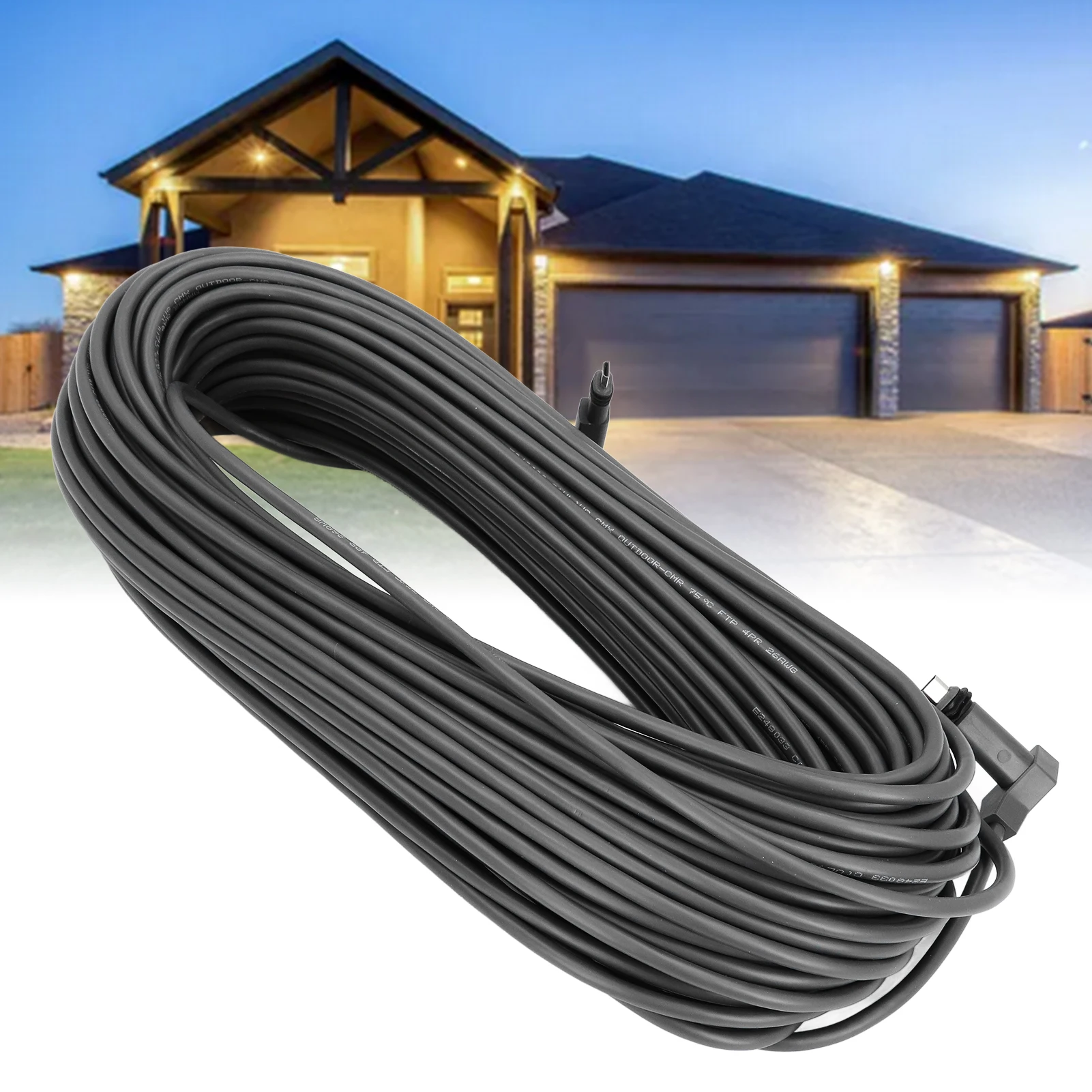 for Starlink Replacement Cable Rubber and Red Copper Router Cable Stable Connection Easy Installation for Home