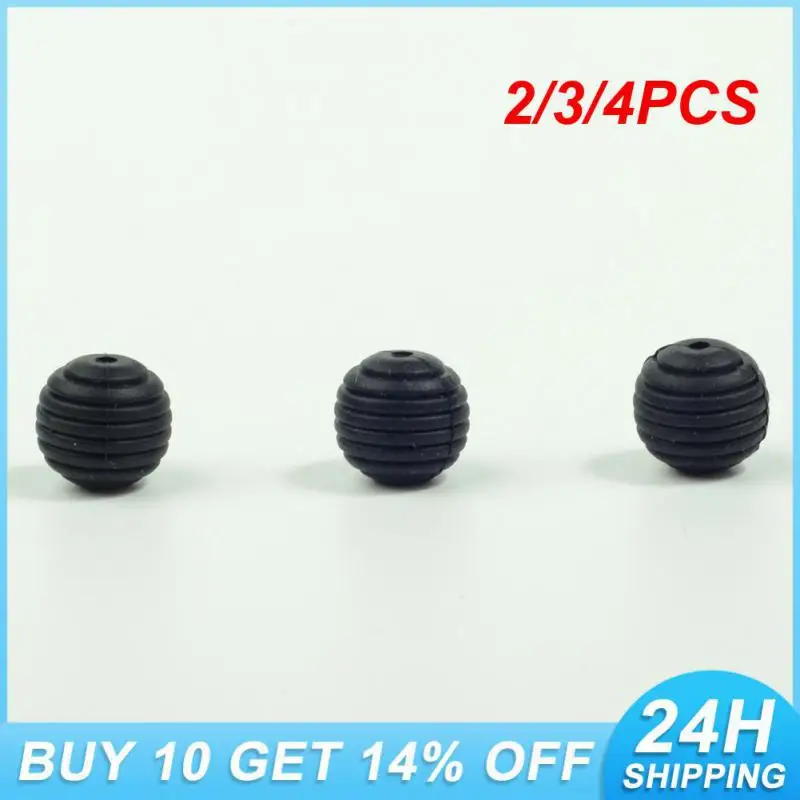 2/3/4PCS Pacifier Clip Accessories Wide Range Of Uses Size 15mm Loose Beads Anti-drop Chain Loose Beads Rich Colors