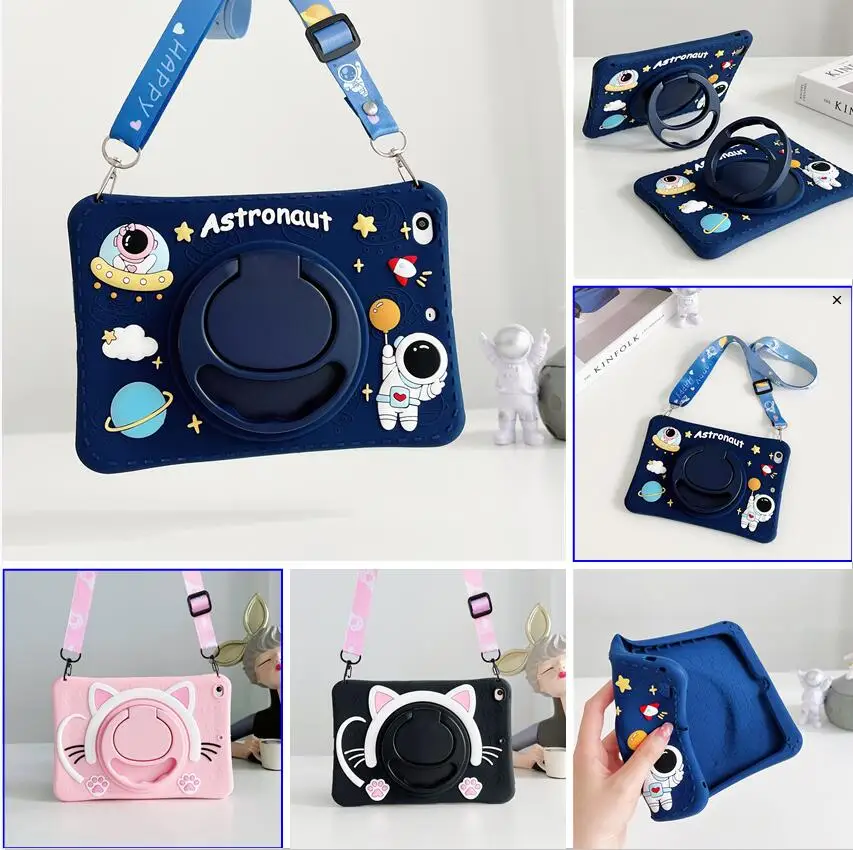 

For iPad Air 5 4 3 Case 2021 iPad 10.2 Case 9th 8th 7th 6th Gen 9.7 2018 Shockproof Kids Tablet Cover for iPad Pro 11 mini 6 5