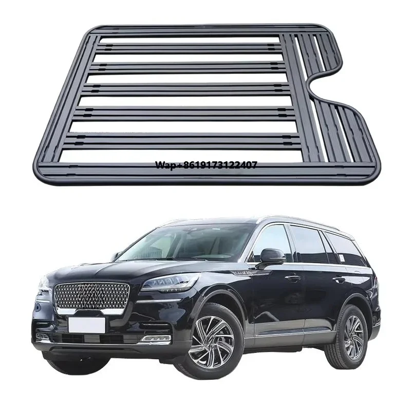 

Aluminum Alloy Car Roof Cargo Luggage Rack Baskets for Lincoln Aviator 2020-2022 2023+