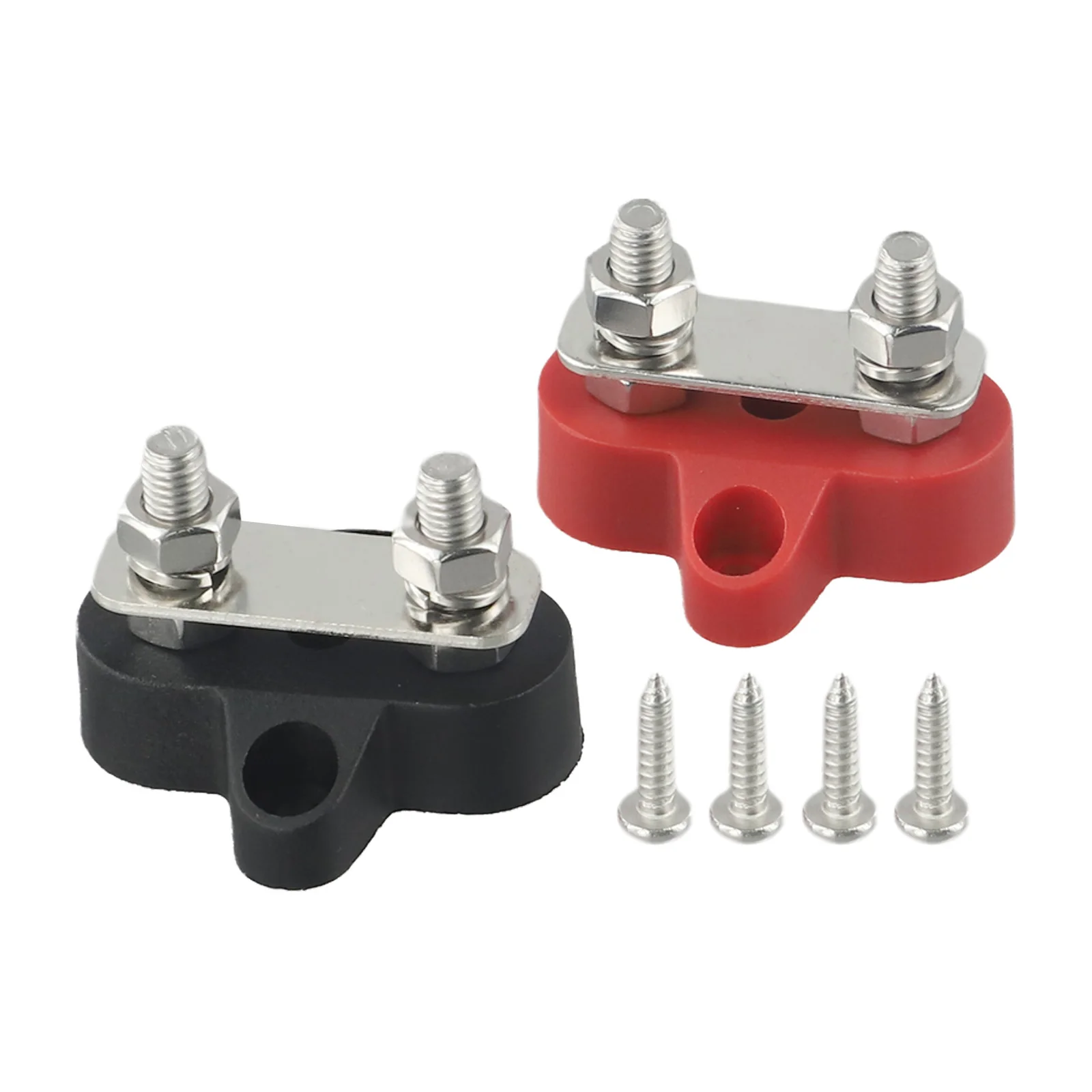 M6 Busbar Terminal Battery Terminal Blocks Compact Design Mechanical Strength Multi Cable Connections Compact Wiring Solution