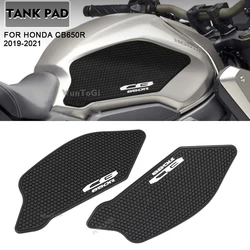 For Honda CB650R CB 650R Tank Pad Protector Motorcycle Sticker Decal Gas Knee Grip Tank Traction Pad Side 2019 2020 2021