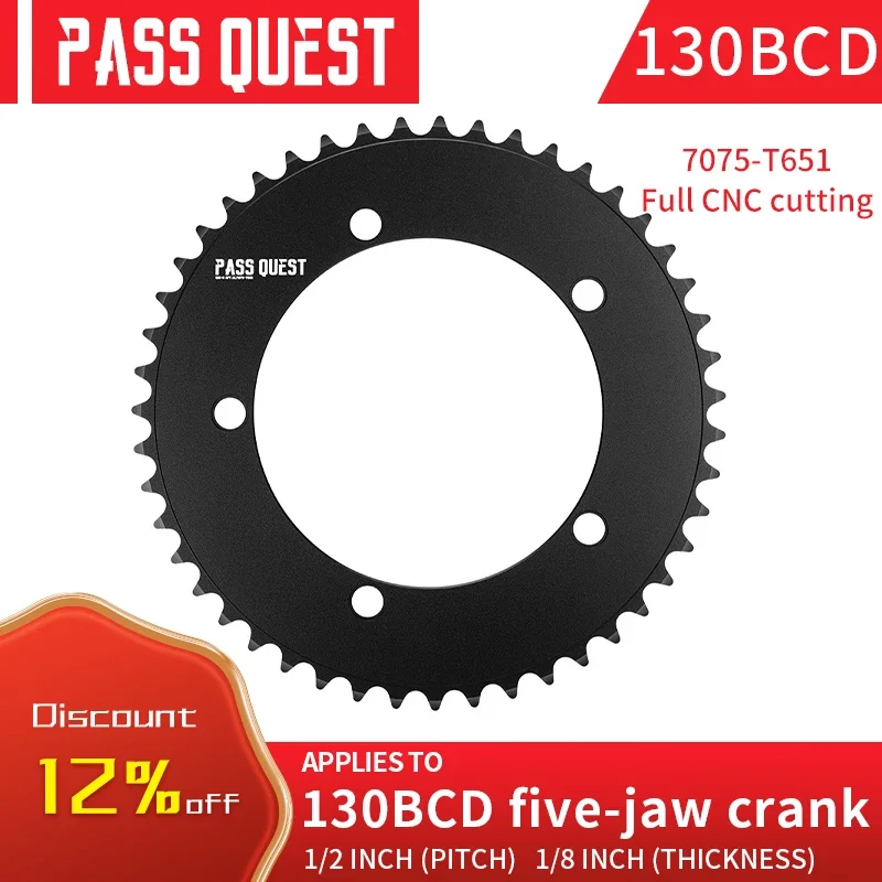 Oval For RED APEX 3550 Folding Bike 130BCD Road Bike Closed Disc 42-58T Bicycle Chain Sprocket SRAM Crank Chainrings