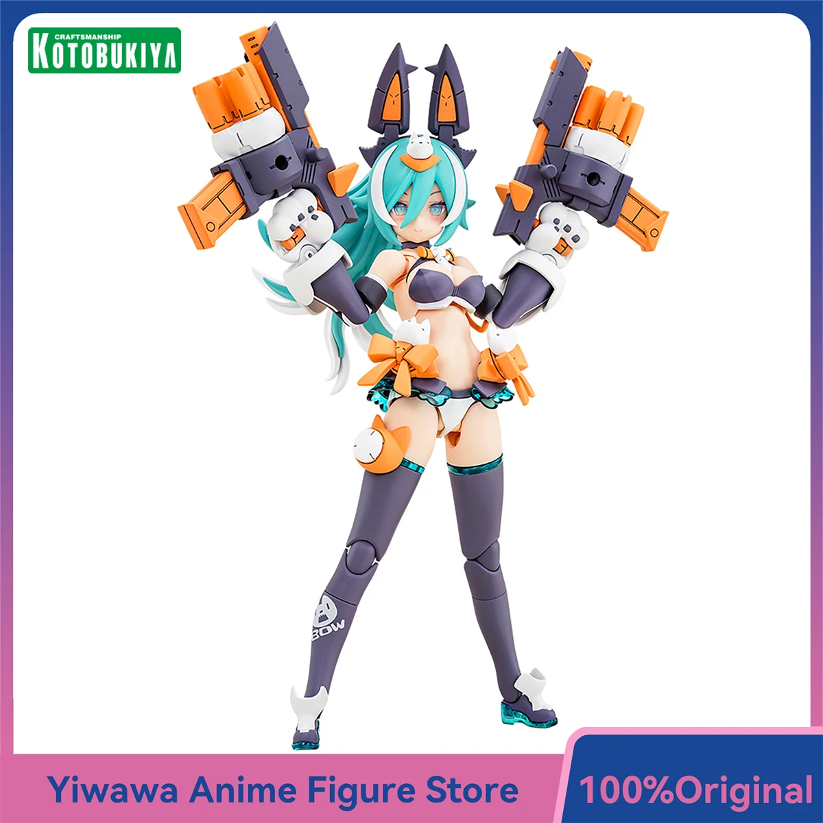 

In Stock Kotobukiya KP788 1/1 Megami Device Puni Mofu Lang Assembly Model Kit Collectible Anime Figure Action Bishoujo Doll Doll