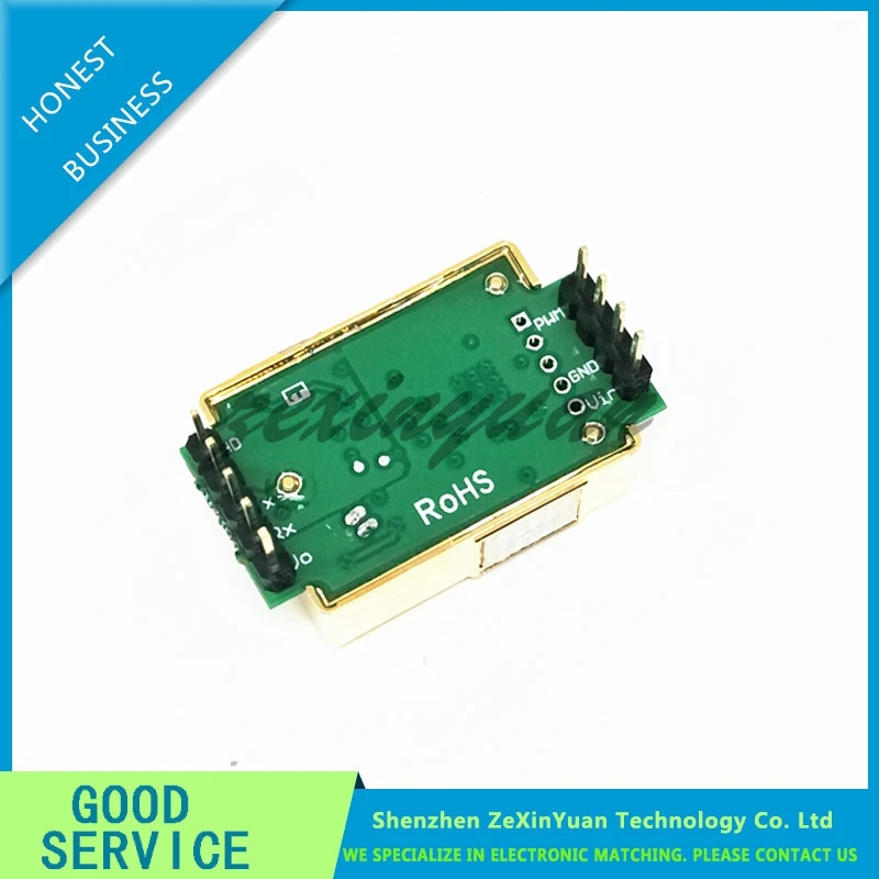 Módulo infravermelho do sensor do CO2 para o dióxido de carbono, monitor do gás, LART, saída do PWM, MH-Z19C, NDIR, 400-5000ppm