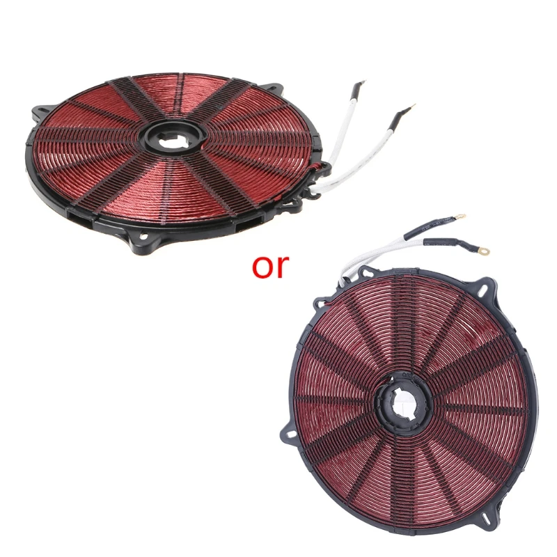 

Induction Cooker Coil Cooking Component Heating 2000W 220V Universal Panel Copper Plated Coils Safe Professional Kitchen Part