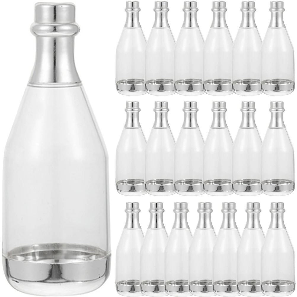 10pcs Champagne Bottle Shape Gift Packing Box Chocolates Candy Boxes for Wedding Baby Shower Birthday Christmas Party Decoration
