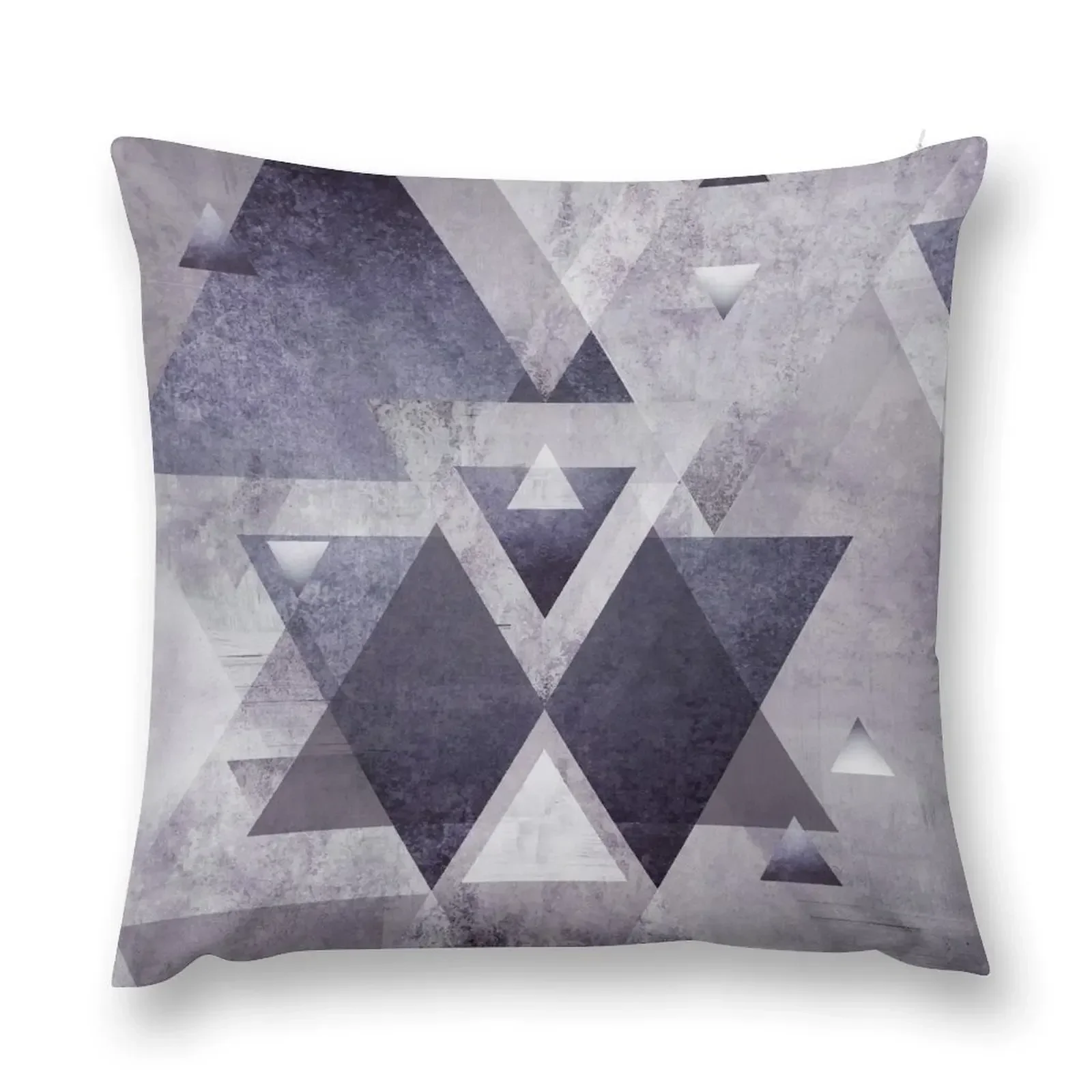 

Purple Geometric Throw Pillow christmas decorations for home 2025 Throw Pillow pillow