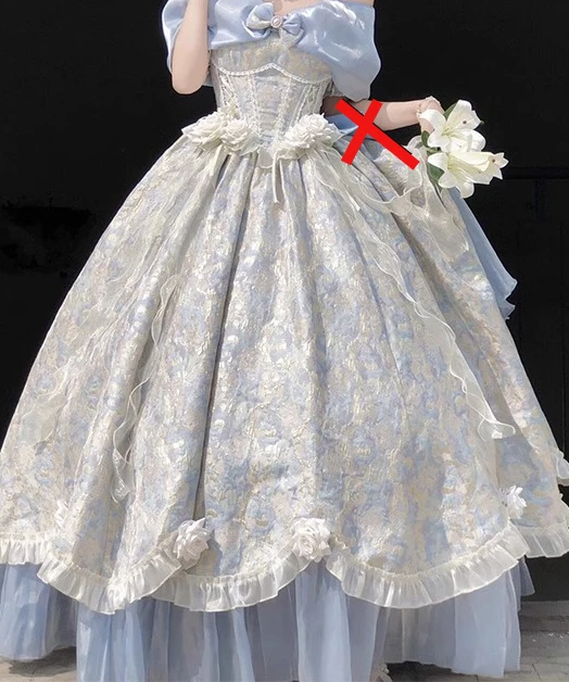 shumeng Blumen-Hochzeitskleid für Damen 5
