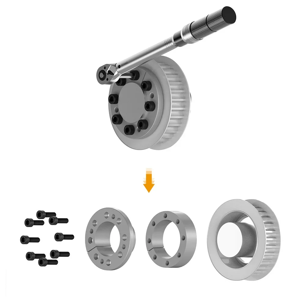 1Pcs Z8 Self Centering Flange Type Expansion Sleeve ID 18mm-80mm Tension Connection Expansion Sleeve Locking Device Coupling