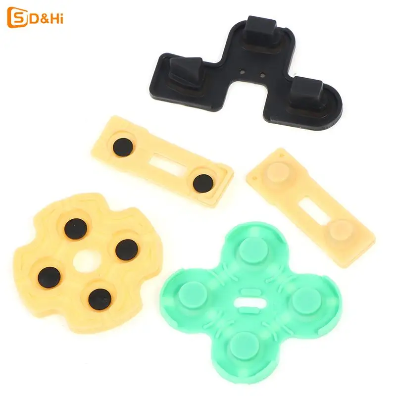 2set Conductive Rubber Contact Pad Button D-Pad for PS2 Controller