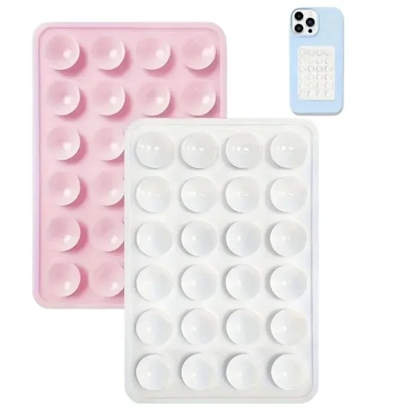 Silicon Adhesive Smartphones Stand Sticky Non Slip Suction Cup, Hands-Free Phone Accessories Holder for Selfies and Videos view 6