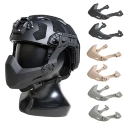 Maschera protettiva sportiva pieghevole A mezza tenuta FMA per casco sportivo A/B DE/BK/FG TB1363/TB1364