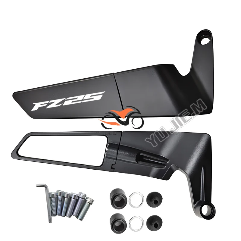 

For Yamaha fz25 fz 25 fa-25 Motorcycle CNC rearview mirror fixed wing stealth wing mirrors sports winglets adjustable mirror