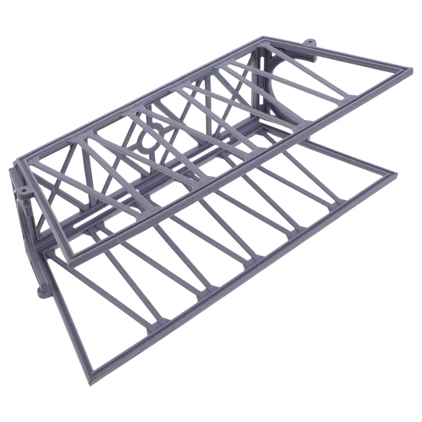 Train Track Accessories Plastic Bridge for Kids Tracks Layout Scene Building Railway Bridge Extension Bridges Toy