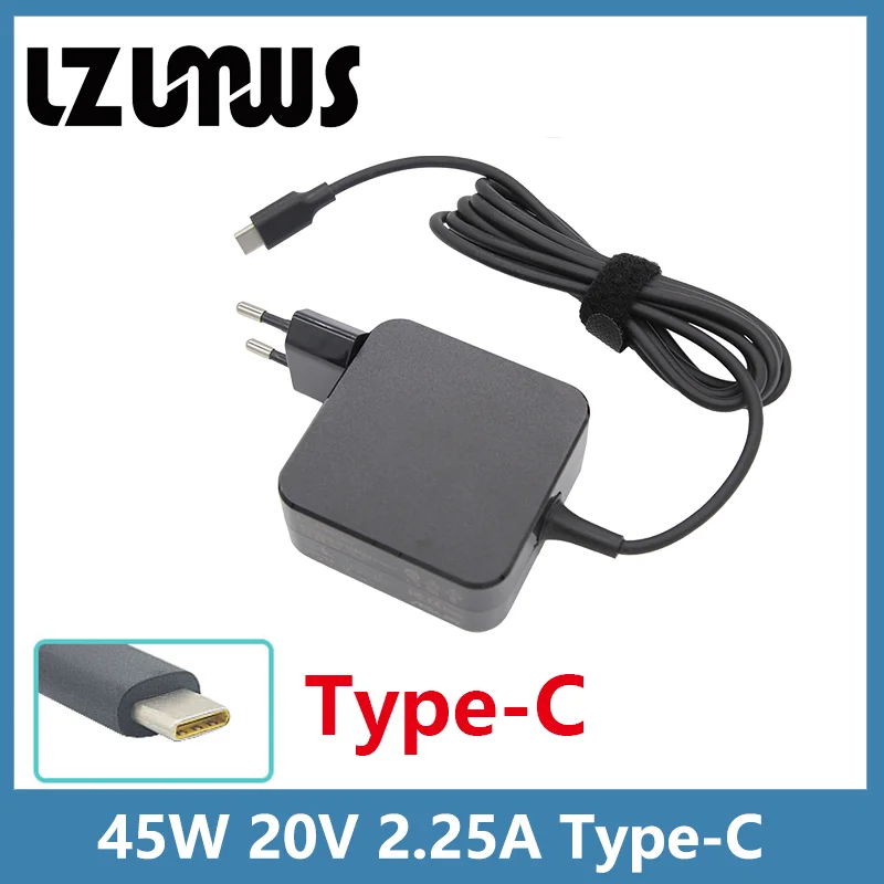 20V 2.25A 45W TYPE-C Laptop Ac Adapter Charger For ASUS ZenBook 14 UM3402 UX3402 UX325JA Q409 Q408UG UM425IA UM425 UM425