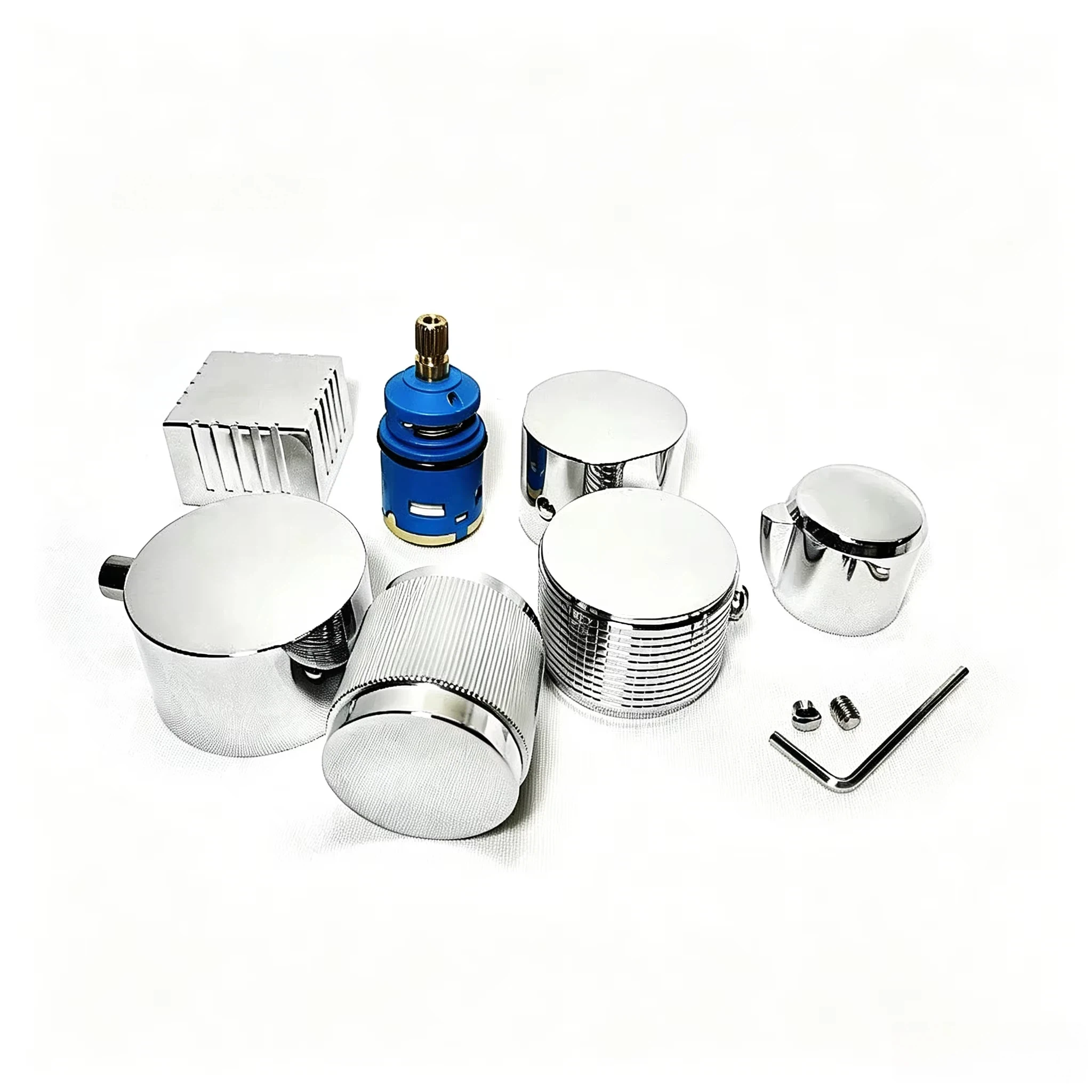 1PCS 7.6mm Switch Handwheel Fittings Faucet Spool Universal Single Cold Hot Water Fast Boiling Faucet Core