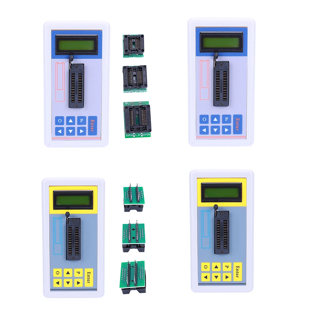 Integrated Circuit IC Tester Meter W/ LCD Digital Display PNP NPN Transistor Automatic Detector