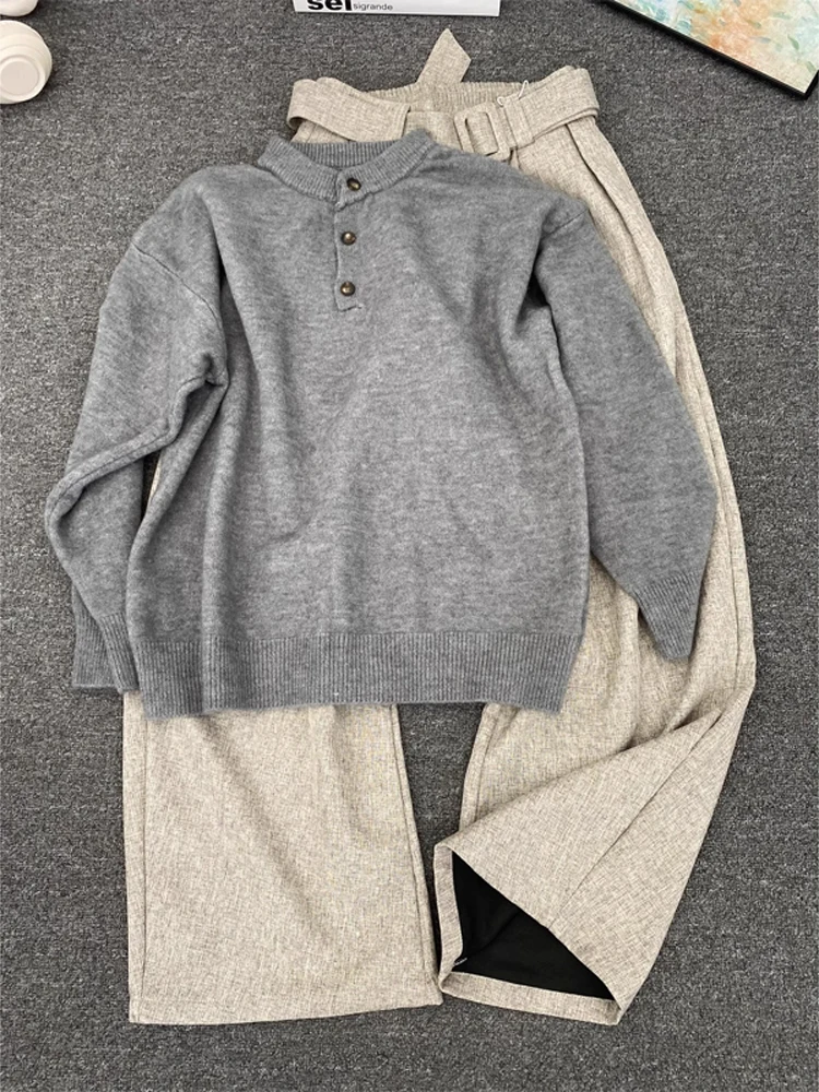 

Мужской трикотаж с глубокими глазами, свитер с воротником Генри, базовый слой, тяжелый вес, повседневный, длинный свеч, теплая эластичная ткань