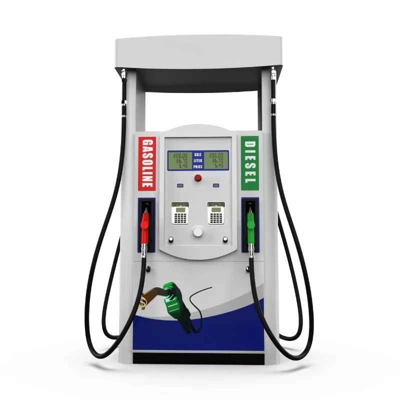 

High Pressure Fuel Pump Dispenser with Tank and 2 Nozzles for Industrial Applications
