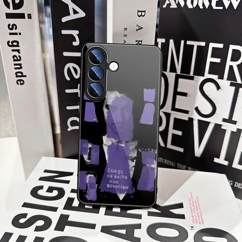 Potdemiel D-depeche mode rock-es band telefon hülle für s24 ultra samsung s23 s22 s20 fe s21 plus galaxy a54 a34 a24 53 note 20 glas abdeckung 4