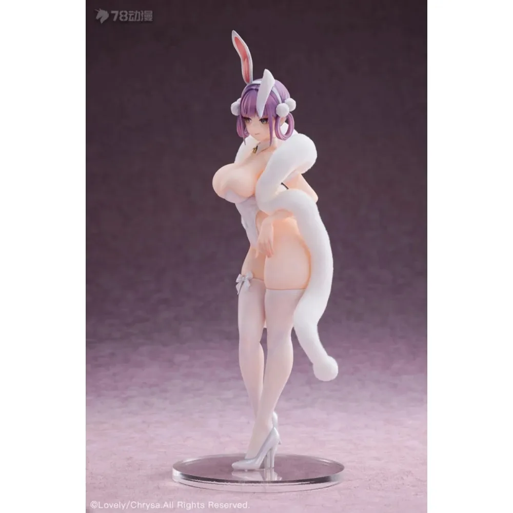 Figuras de Anime de chica Sexy japonesa, Lume White Bunny Ver, 27cm Figura de acción de Pvc para adultos, modelo de colección, Juguetes