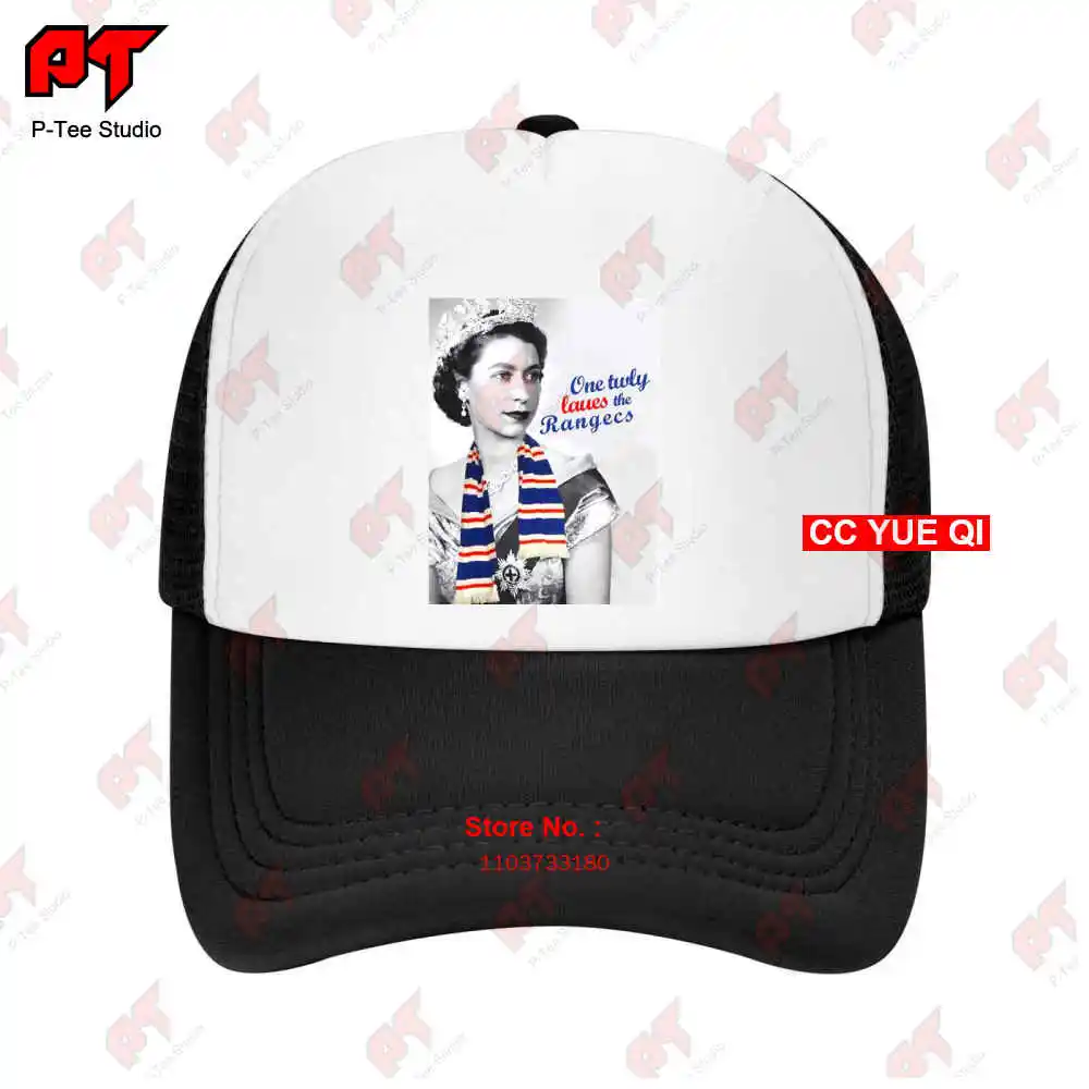 Meme Fan Rangers Glasgow Scozia Regina Elisabetta 01 Baseball Caps Truck Cap FZ19