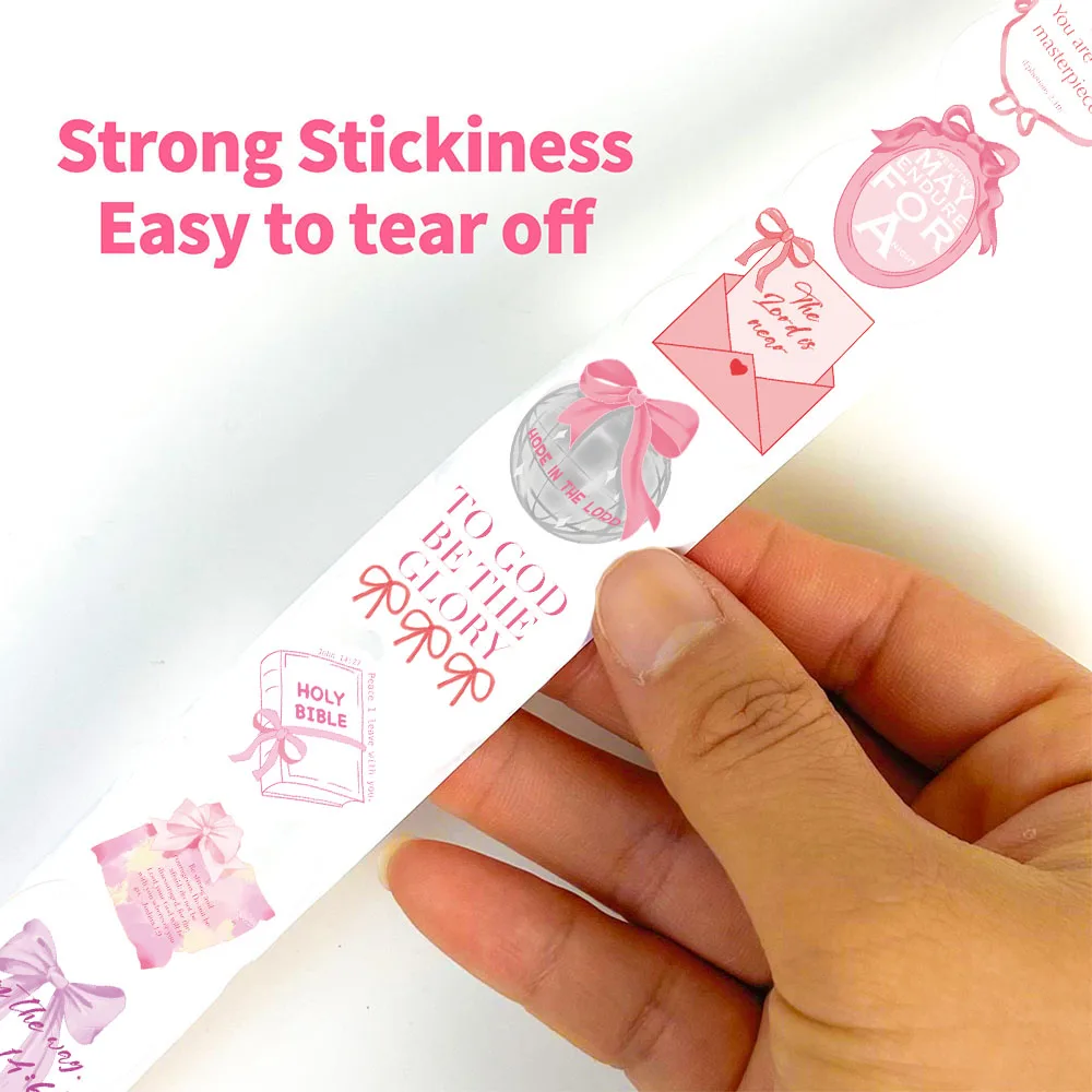 500PCS You Are Beautiful Roll Stickers Personalized Laptop Luggage Skateboard Colorful Living Coffee Wall Decor Phone Sticker ﻿