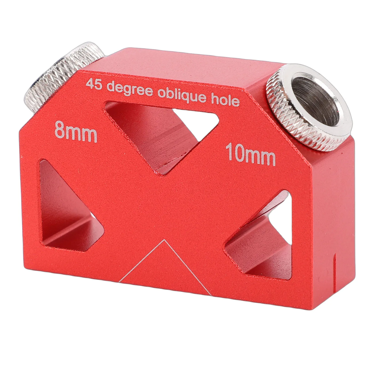 

Угловой шаблон для сверления отверстий под 45 градусов, позиционер для винтов, дюбелей и соединений для деревообработки ° Позиционер для сверления