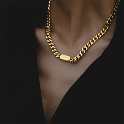 316L Stainless Steel Fashion Fine High-end Jewelry Set Hip Hop Hyperbole Charm Thick Chain Choker Necklaces Bracelets For Women