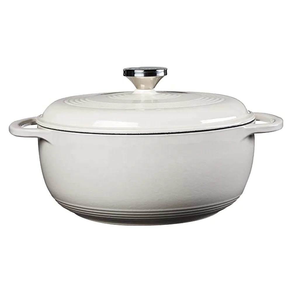 High Quality Wholesale Big Enamel Cast Iron Casserole Cookware Cooking Pots And Pans set Dutch Oven