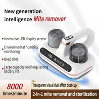 Wireless Home UV Sterilization and Mite Removal Device Bed Mite Dust Mite Induction Dehumidification High suction Vacuum Cleaner