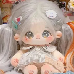 20cm Kawaii Idol Doll Plush Toy Princess Dolls Stuffed Figure Cotton Baby Plushies Toys Fans Collection Kids Baby Birthday Gifts
