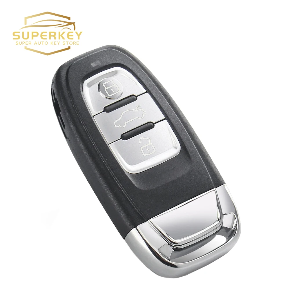 SUPERKEY Car Remote Control Key For Audi A4 A4L A5 Q5 8T0959754C 315MHz 8T0959754F 433MHz 8T0959754D 868MHz PCF7945AC Card