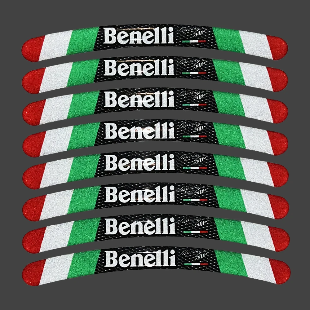 Per Benelli 502c TRK 502x251 Leoncino BJ500 250 TNT 300 600 3D adesivo ruota moto riflettente cerchio accessori mozzo decalcomania