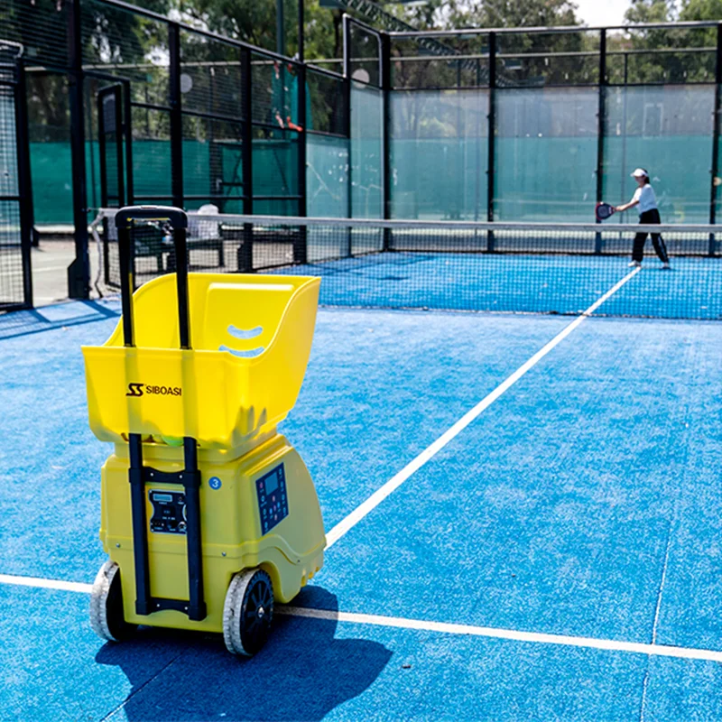 

Professional Electric Padel Ball Machine ABS Tennis Shooting Equipment with APP Control Portable New Arrival