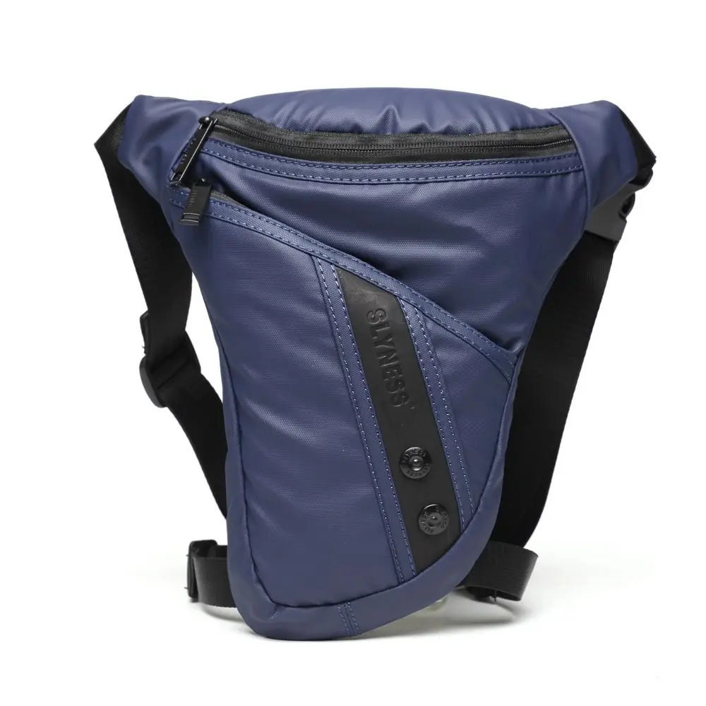 Sac de jambe de taille anti-pluie pour moto, coulée, trou pour écouteurs, ceinture de cuisse, sac banane DulTravel