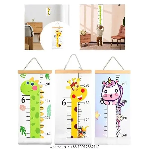 

Таблица высоты для детей, деревянная милая настенная линейка для жизни