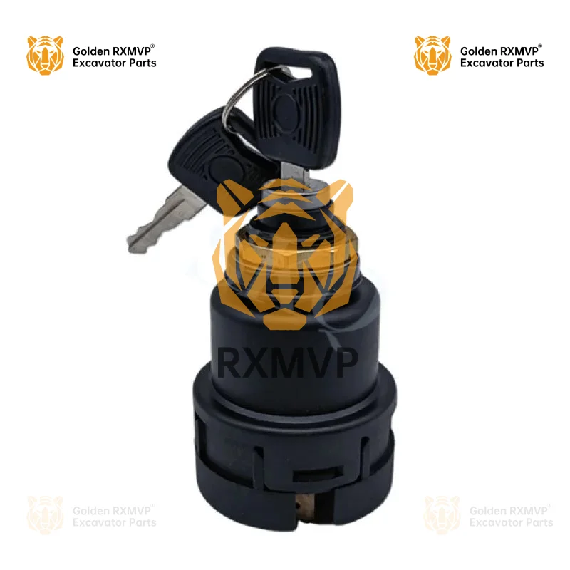 For Excavator Sdlg Sdlg 60/65/85/135/150/210 Electric Door Lock Ignition Switch 4130000783 Excavator Accessories