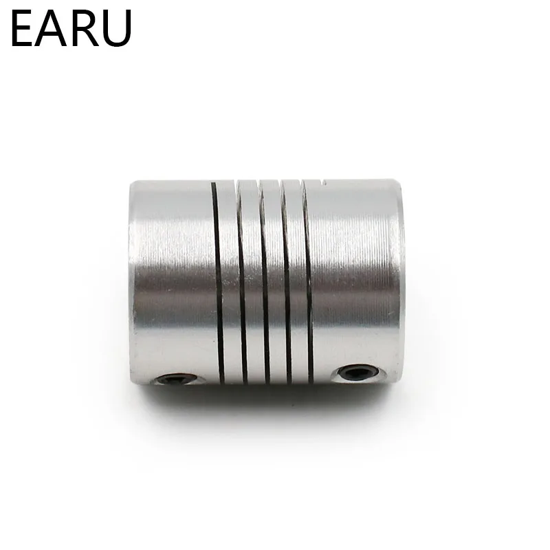 1pcs 5x8mm CNC Motor Jaw Shaft Coupler 5mm To 8mm Flexible Coupling OD 19x25mm wholesale Dropshipping 3/4/5/6/6.35/7/8/10mm