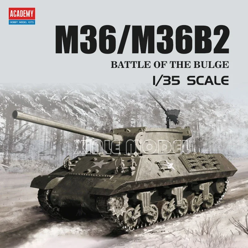 

Academy 13501 American M36/M36B2 Танкоразрушитель, комплект масштабной модели 1/35, комплект