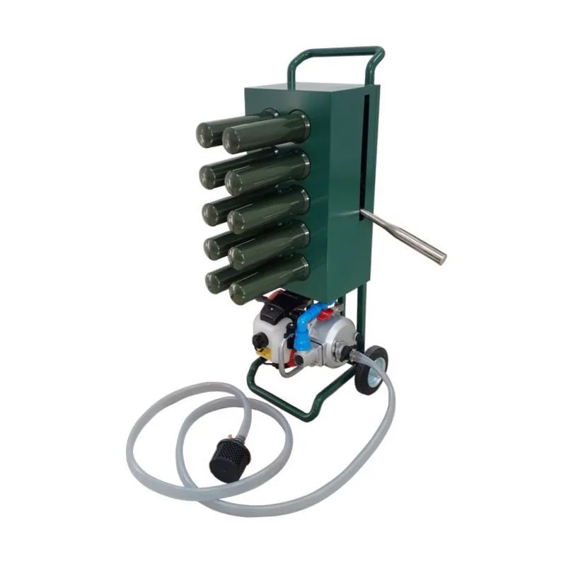Field emergency and disaster relief water purifier, hand automatic integrated outdoor, portable
