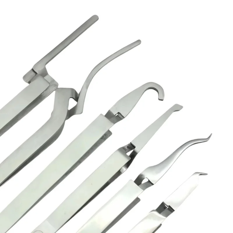 Dentistry Orthodontic Posterior Brackets Buccal Tube Lingual Buttons Bonding Tweezer Holder Placer Articulating Paper Tweezers