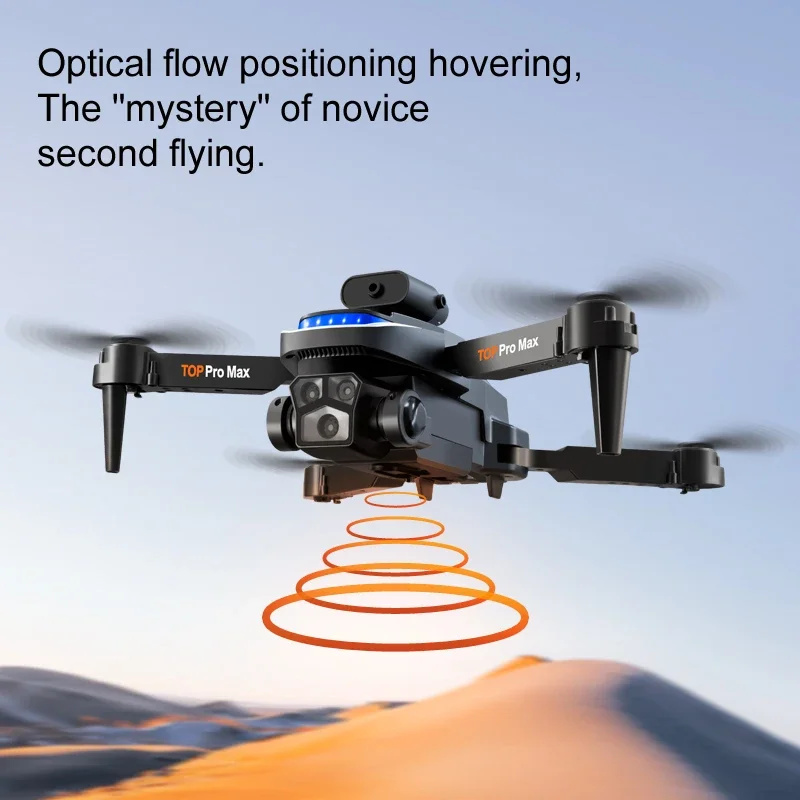 New Lu100 RC Drone 8K Professinal With 4K Three Camera Wide Angle Optical Flow Localization 360° Obstacle Avoidance Quadcopter